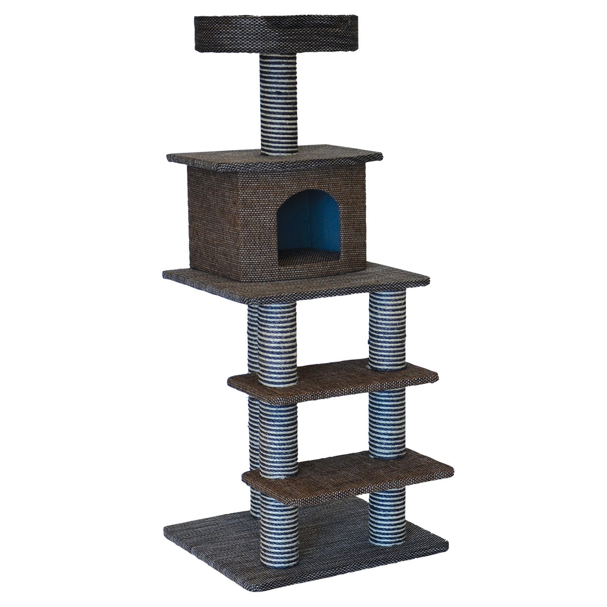 Animal Treasures Cat Tree Scratcher - Multi Level - 51"