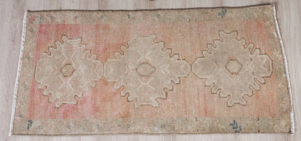 Vintage Handmade Turkish Rug