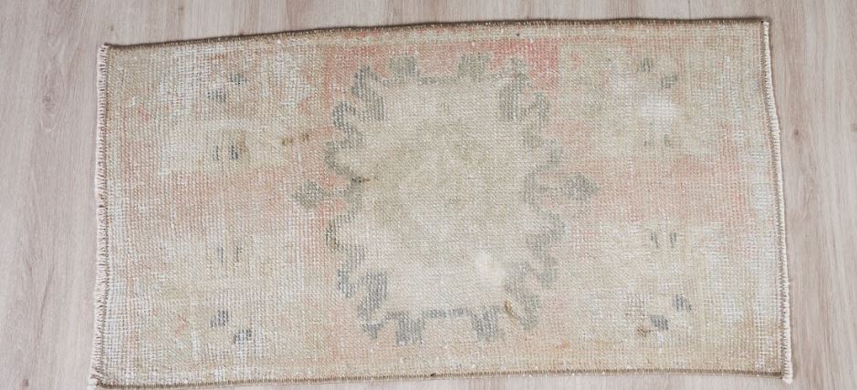 Vintage Handmade Turkish Rug