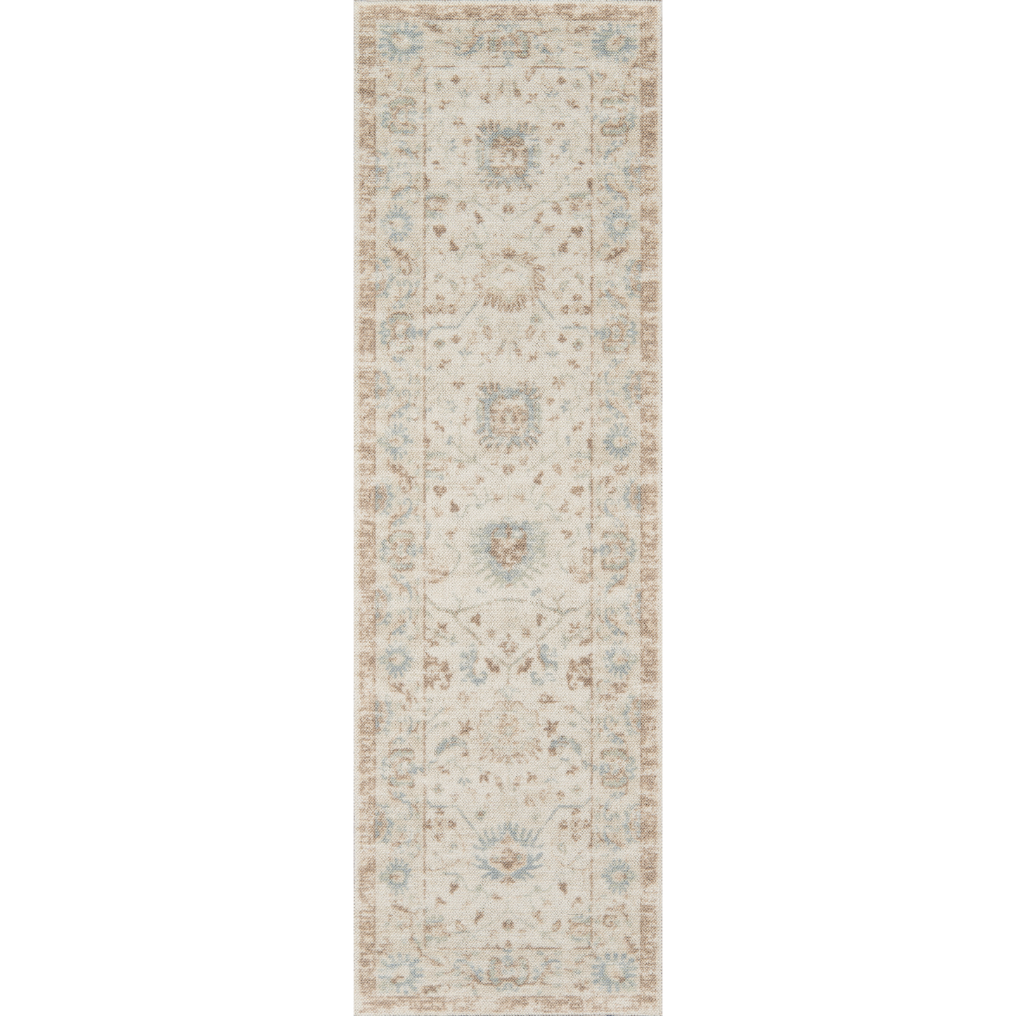 Ana Beige Wool Area Rug