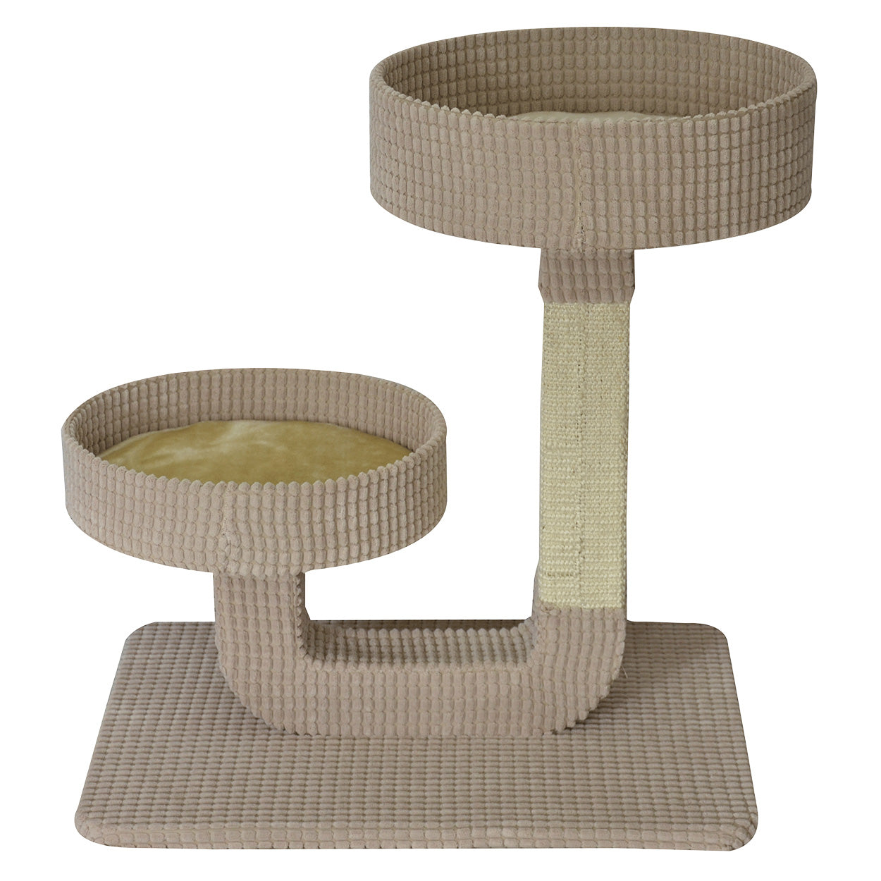 Animal Treasures Cat Tree Double Pedestal 24"