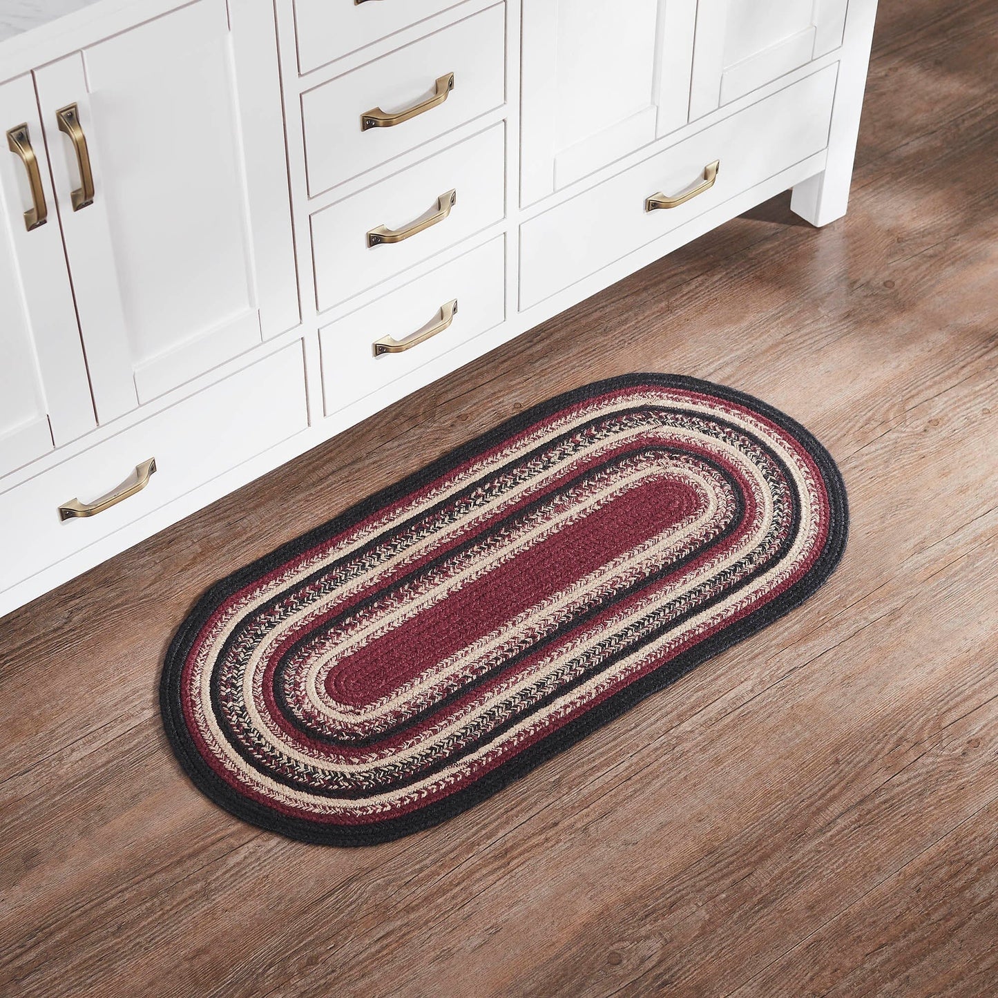 Connell Oval Braided Rug 17x36"