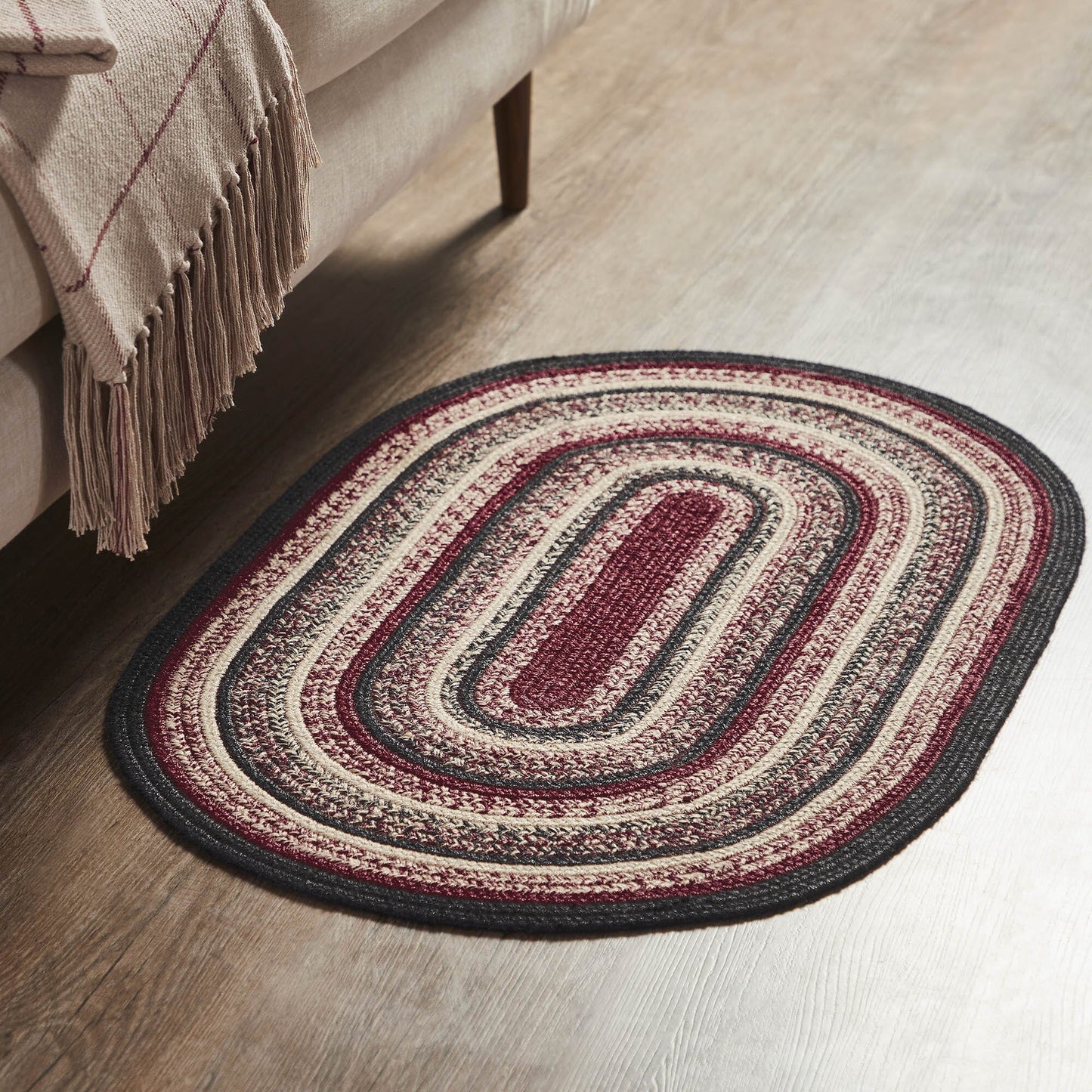 Connell Oval Braided Rug 24x36"