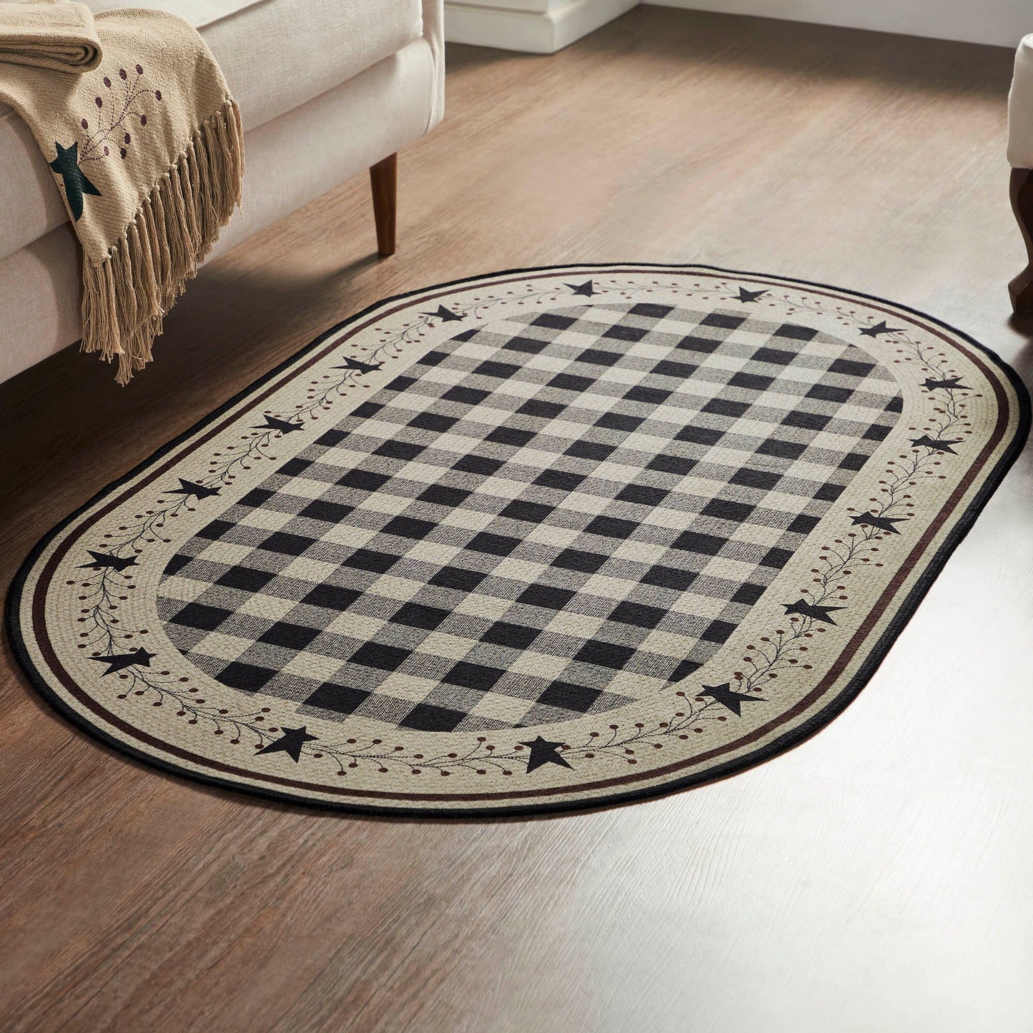 Pip Vinestar Indoor/Outdoor Oval Rug 36x60"