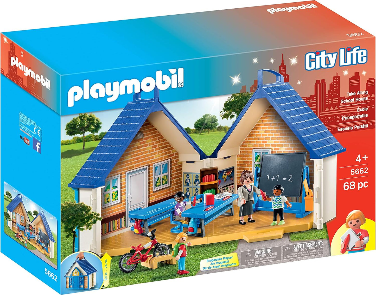 Playmobil City Life | Take Along School House