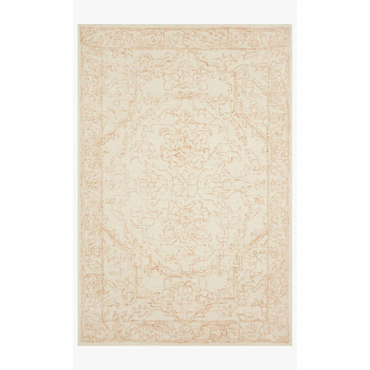 Magnolia Home Annie White/Pink Rug
