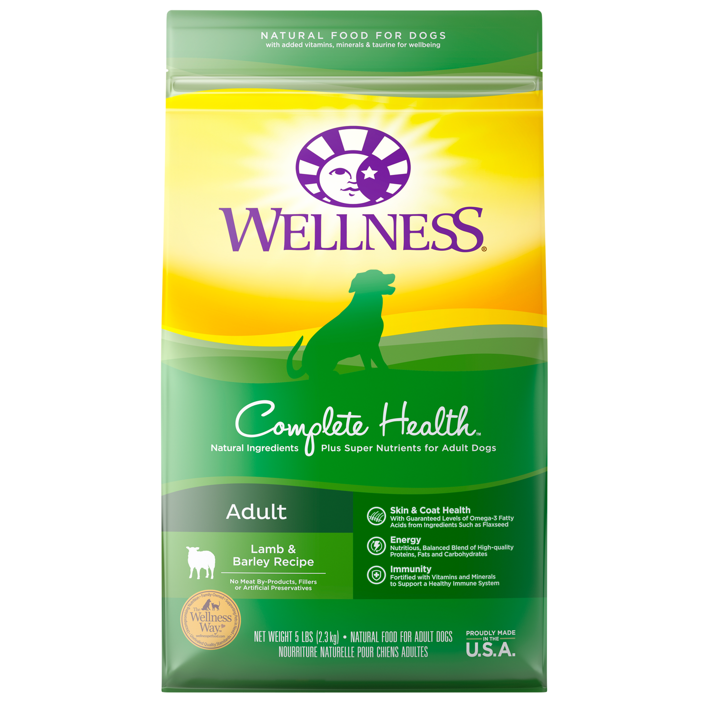 Wellness Complete Health - Adult Lamb Recipe Dry Dog Food