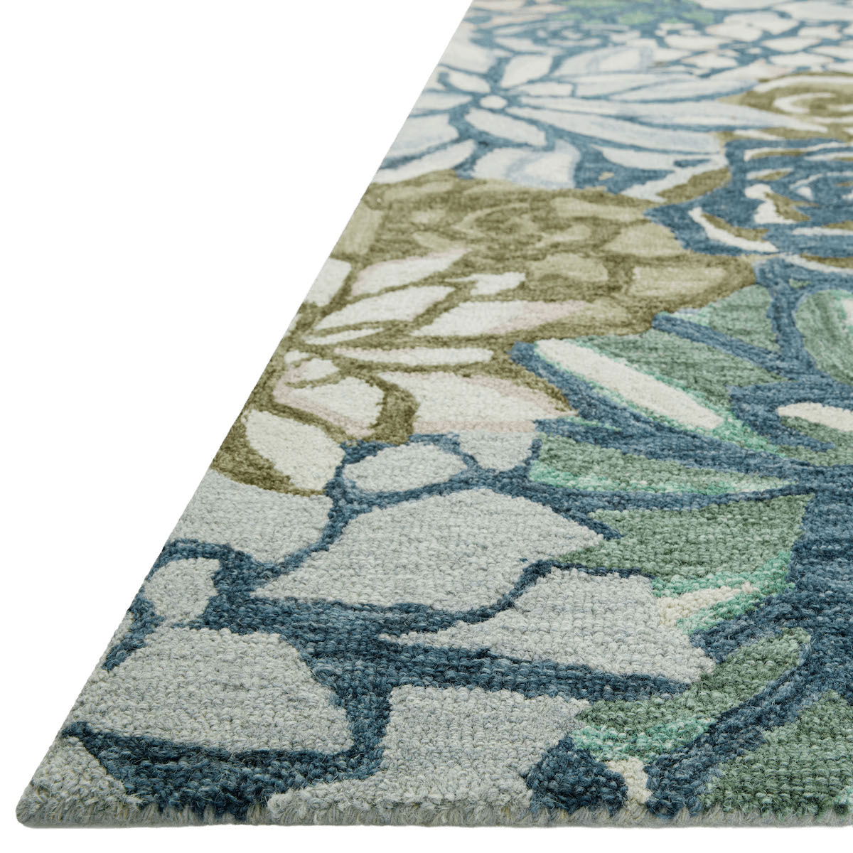 Cura Teal Rug by Justina Blakeney X Loloi