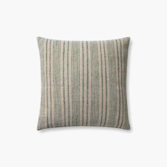 Magnolia Home Elaine Pmh0032 Beige / Sage Pillow