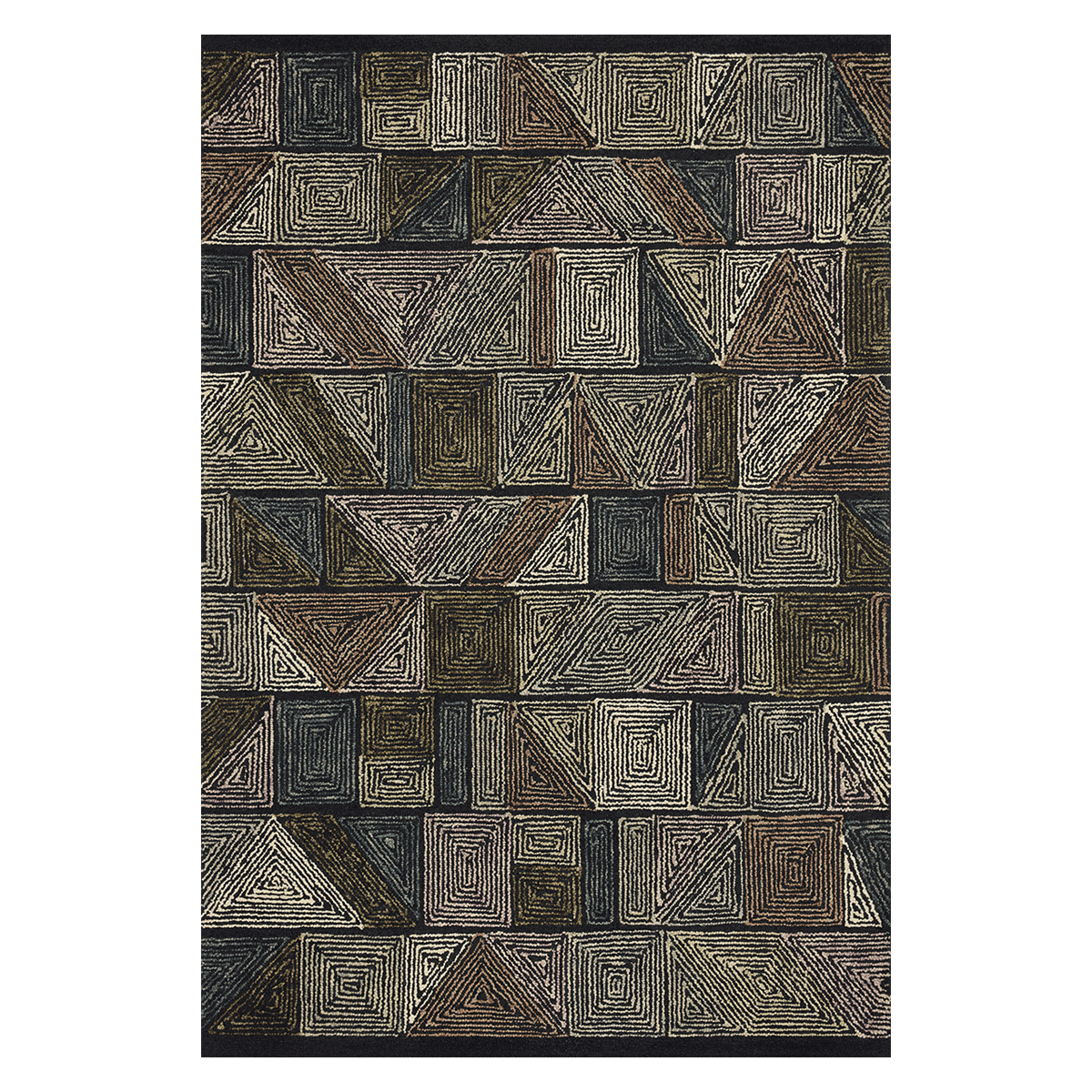 Berkeley Black Rug by Justina Blakeney® X Loloi 2'-3" x 3'-9" Loloi Rugs Rugs