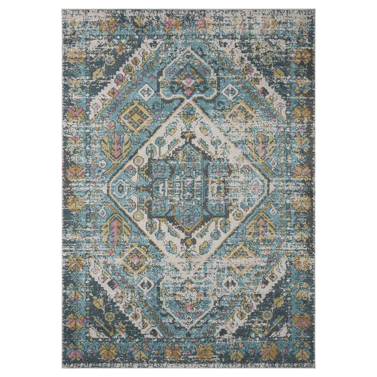 Eila Aqua Rug by Justina Blakeney® X Loloi 2'-0" x 3'-0" Loloi Rugs Rugs