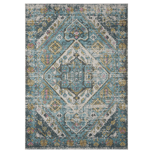 Eila Aqua Rug by Justina Blakeney® X Loloi 2'-0" x 3'-0" Loloi Rugs Rugs