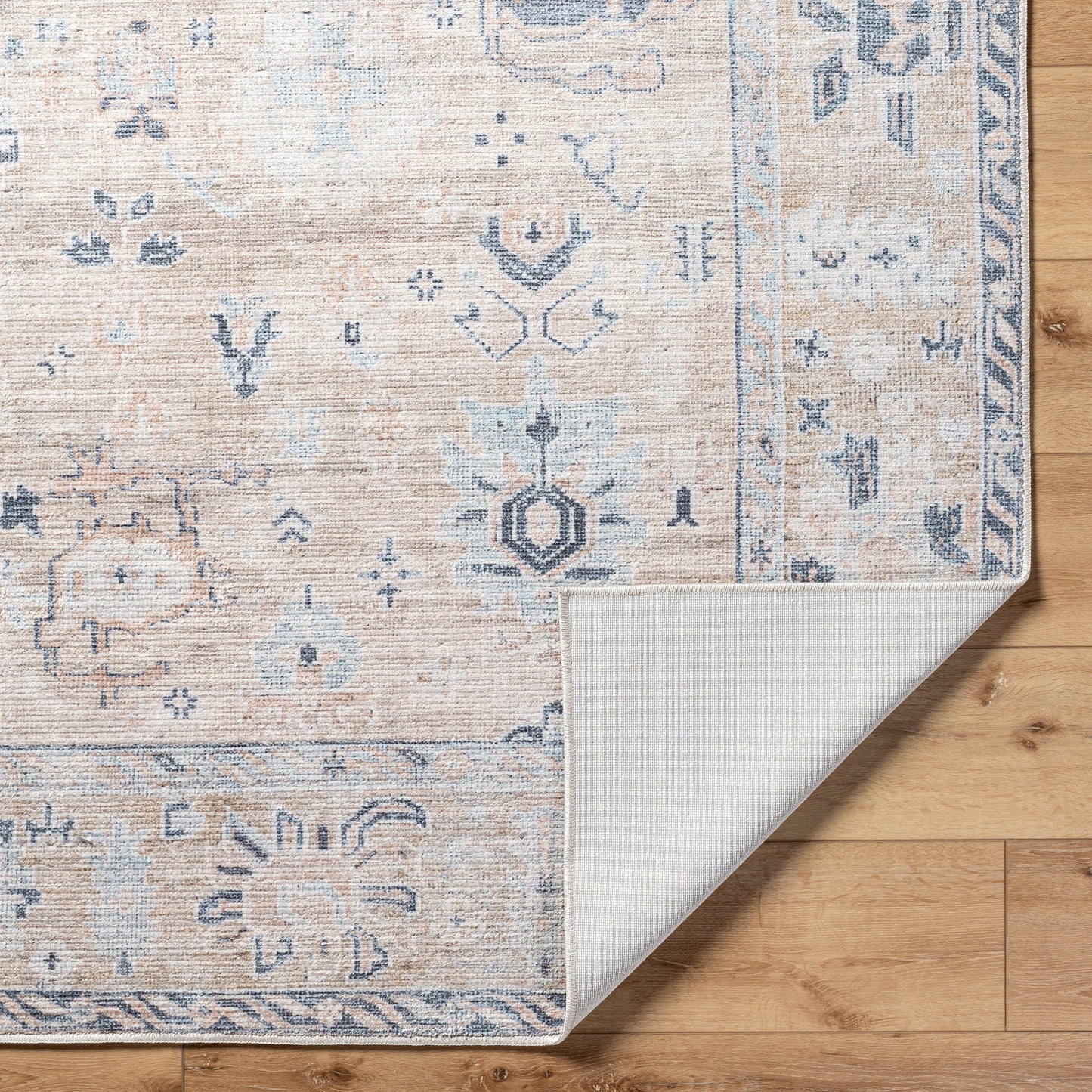 Marlon MLO-2306 Rug- Beige, Blue