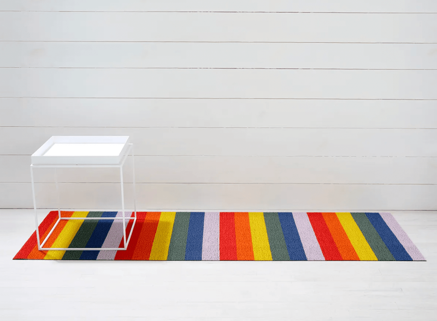 Pride Stripe Shag Rug