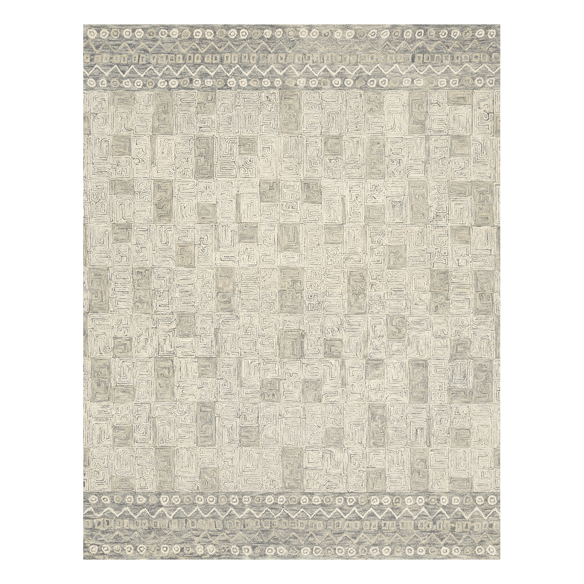 Priti Multi Pewter Rug by Justina Blakeney® X Loloi 2'-3" x 3'-9" Loloi Rugs Rugs