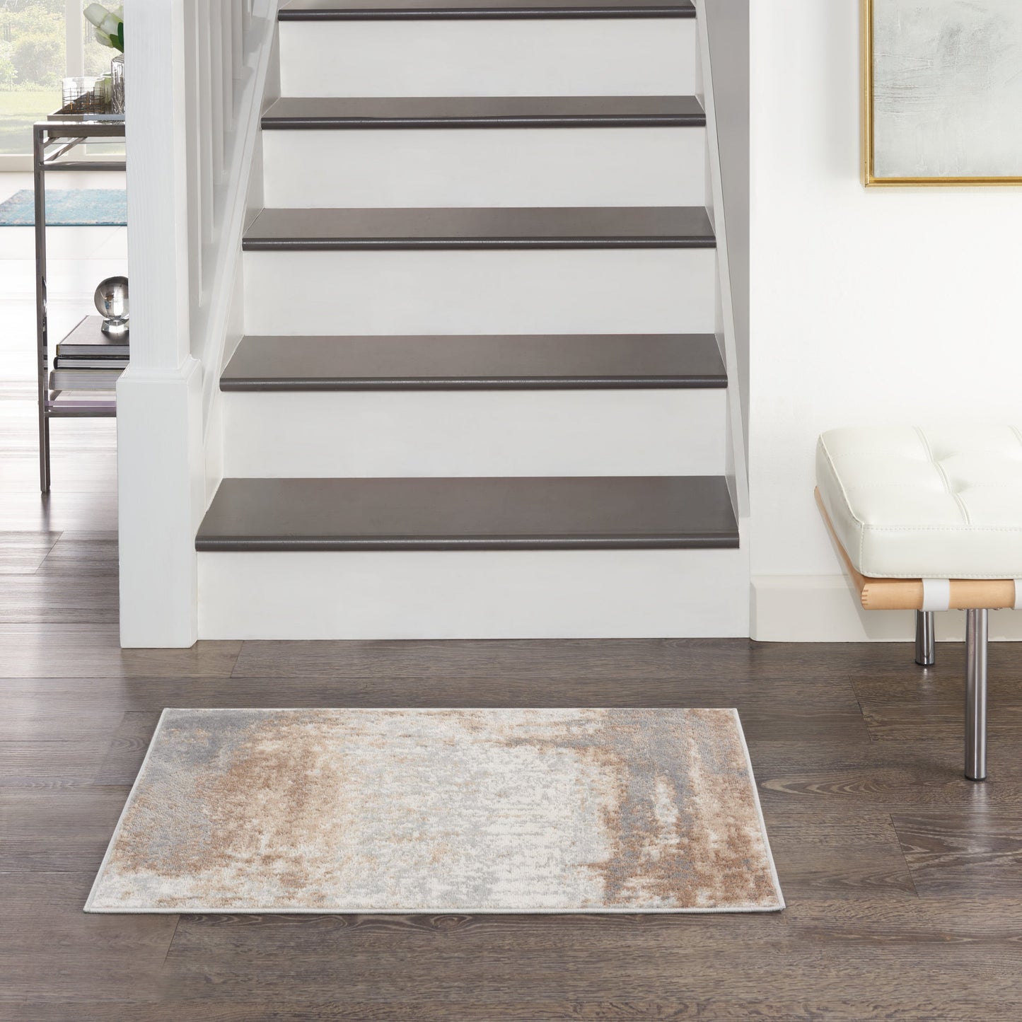 Elation Area Rug - Grey Ivory Style 2