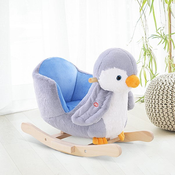 Super Soft Musical Rocking Horse Penguin with 32 Songs | 18m+