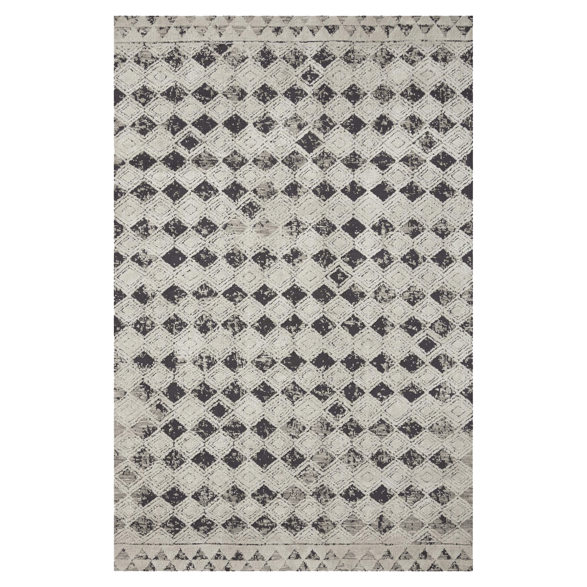 Yeshaia Black Rug by Justina Blakeney® X Loloi 2'-3" x 3'-9" Loloi Rugs Rugs
