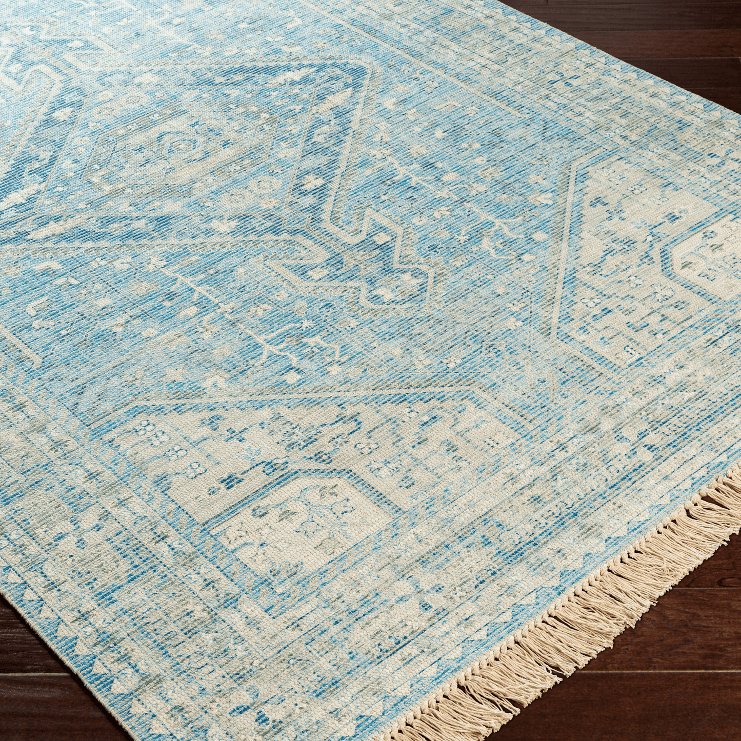 Zainab Cotton Blend Area Rug - Available in a Variety of Sizes