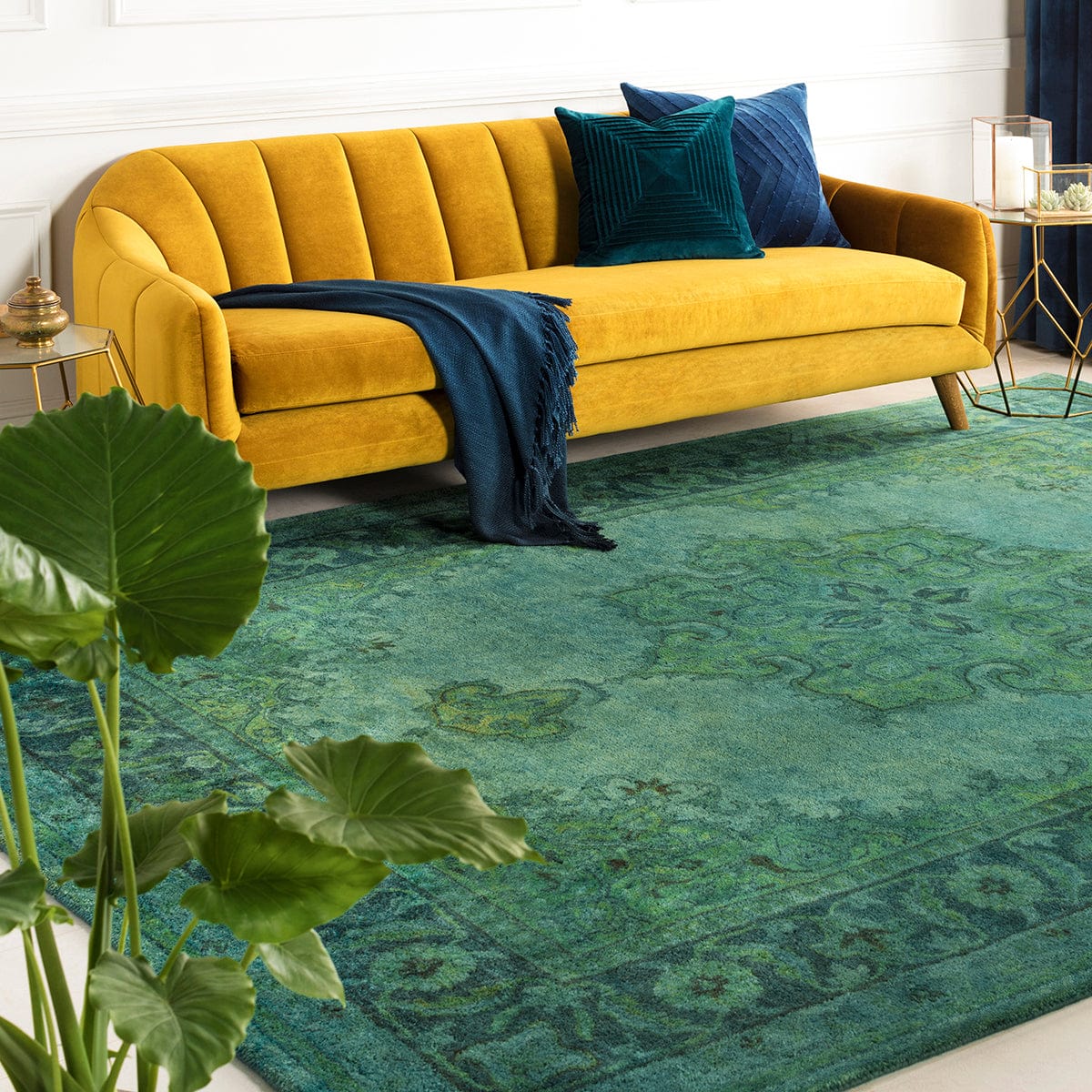 Verde Medallion Rug
