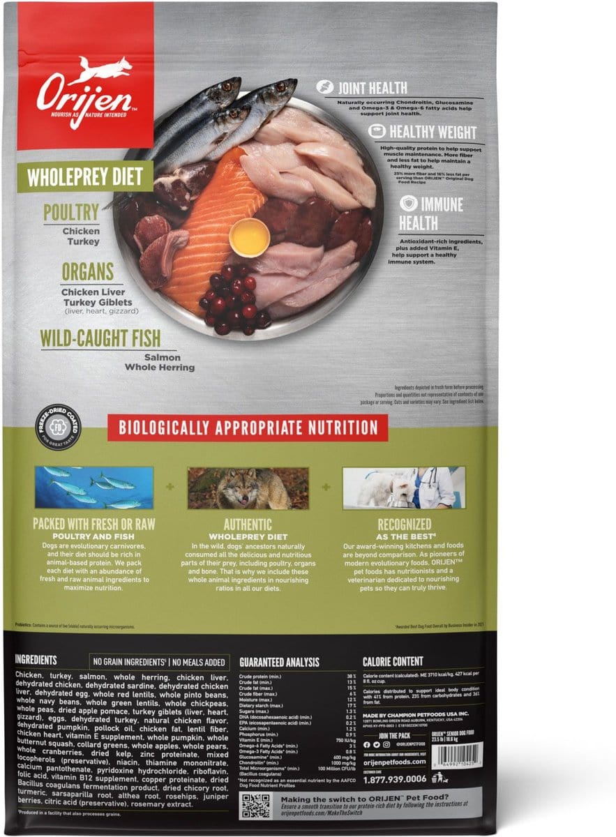 ORIJEN Senior Dry Dog Food