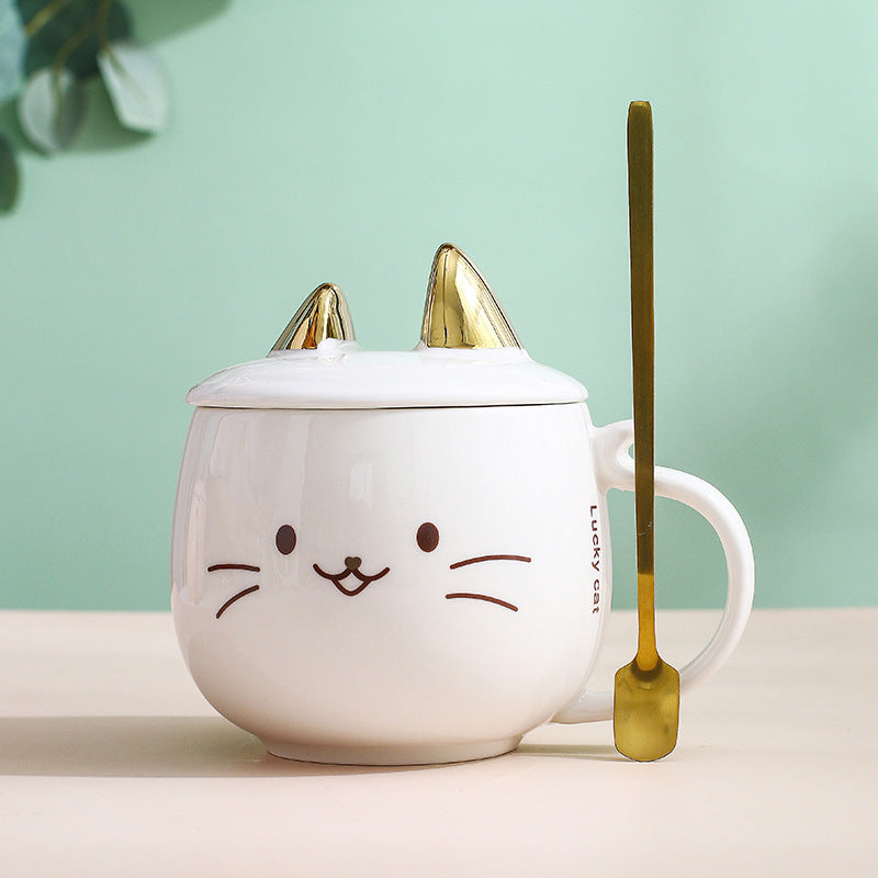 Cat Phone Holder Mug