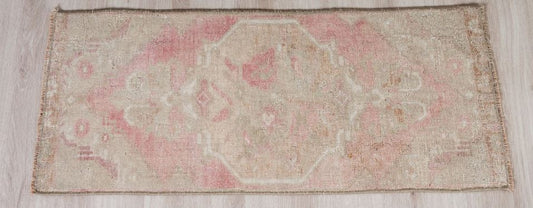 Vintage Handmade Turkish Rug