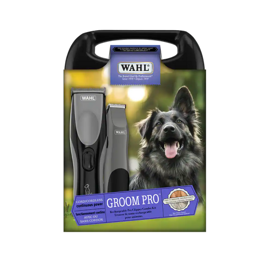 Wahl GroomPro Combo Pet Clipper Kit