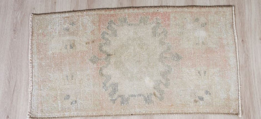 Vintage Handmade Turkish Rug