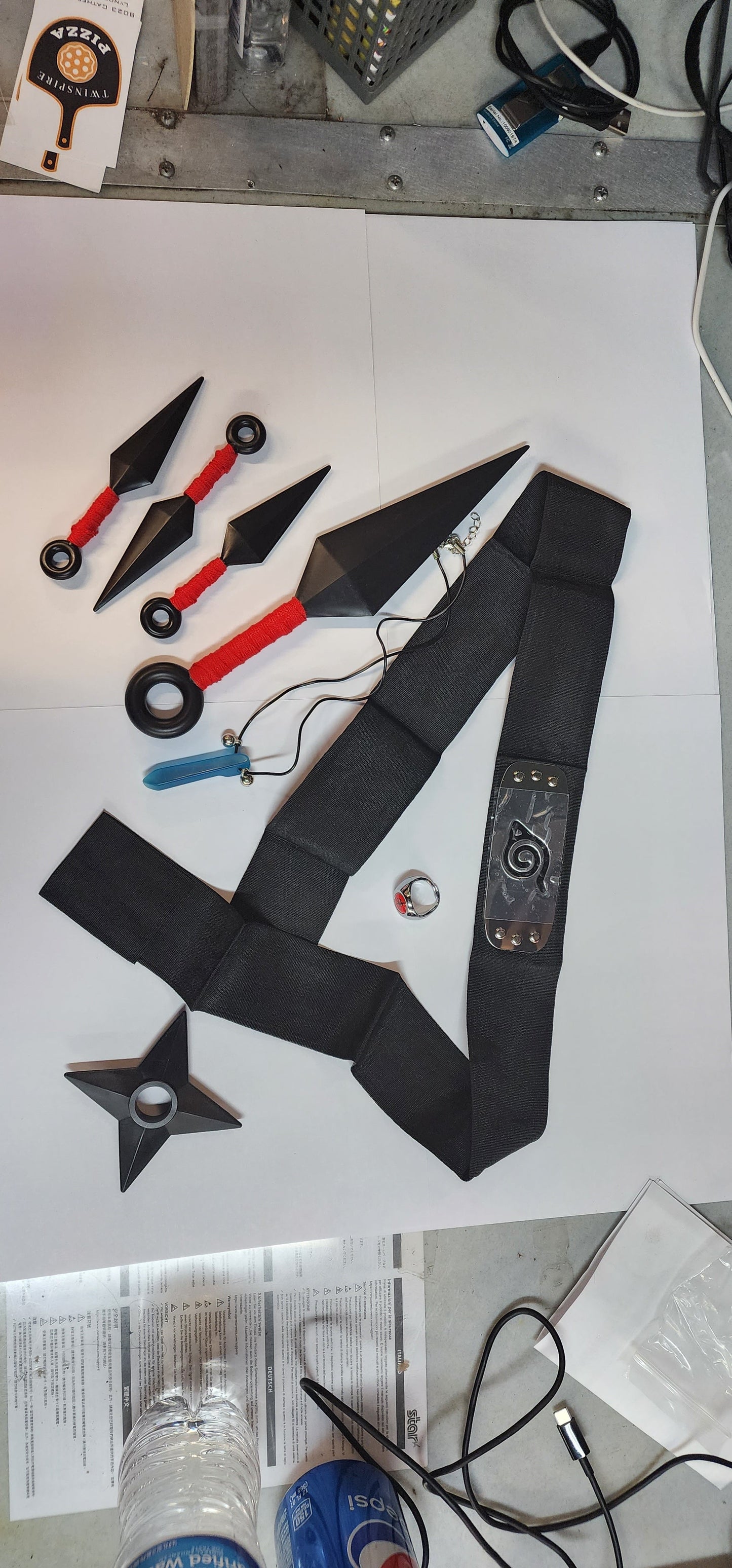 Anime Ninja Weapon Set