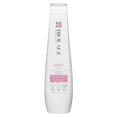Biolage Color Last Conditioner | Color Safe Conditioner | Helps Maintain Depth & Shine | For Color-Treated Hair | Paraben & Silicone-Free | Vegan | Cruelty Free | 13.5 Fl. Oz