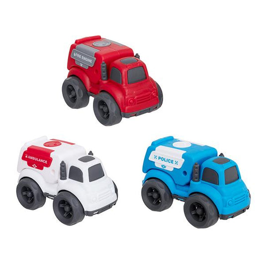 Children's Emergency Vehicle Toy in Assorted Designs (single)