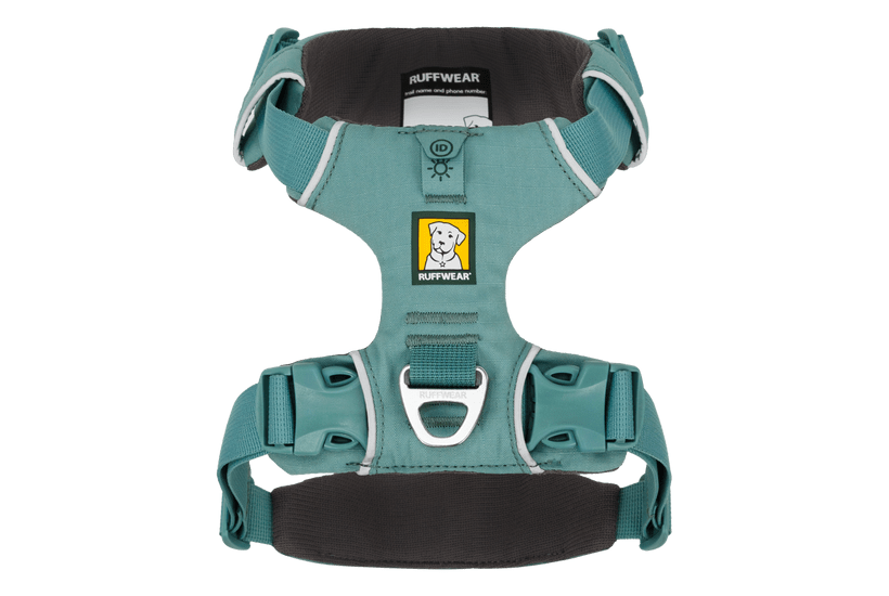 Ruffwear Front Range Dog Harness in River Rock Green