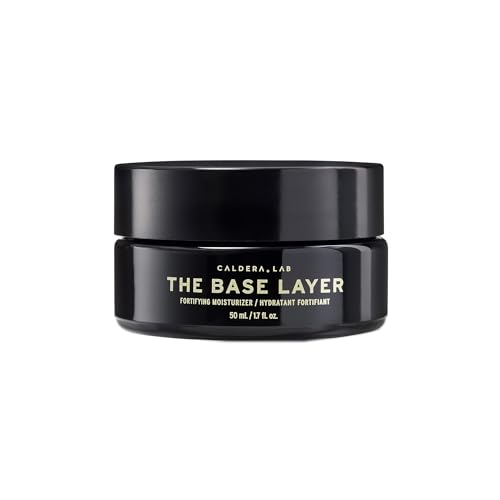 Caldera + Lab The Base Layer | Men's Organic Face Cream Moisturizer for Dry, Sensitive, & Normal Skin �?Vegan, Natural & Antioxidant Packed Facial Skincare