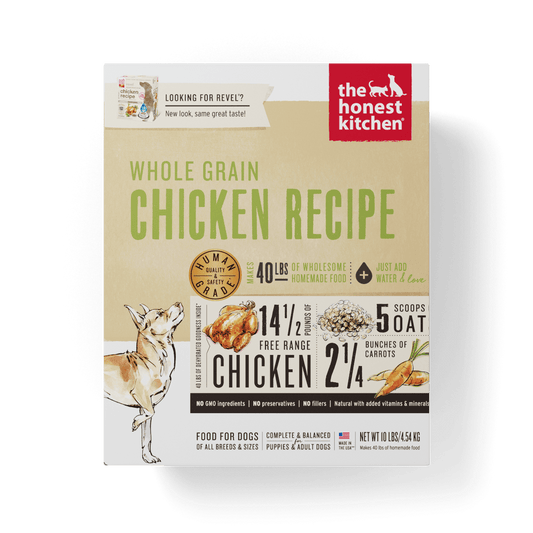 The Honest Kitchen Whole Grain Chicken Recipe Dehydrated Dog Food
