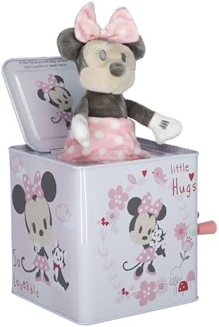 Disney Baby Minnie Mouse Jack-in-The-Box - Musical Toy for Babies