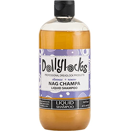Clarifying Shampoo for Build Up - Detox Shampoo for Men and Women - Dreadlock Shampoo with Jojoba Oil & Rosemary Oil for Hair Growth - Anti Residue Shampoo for All Hair Types - Nag Champa 16oz
