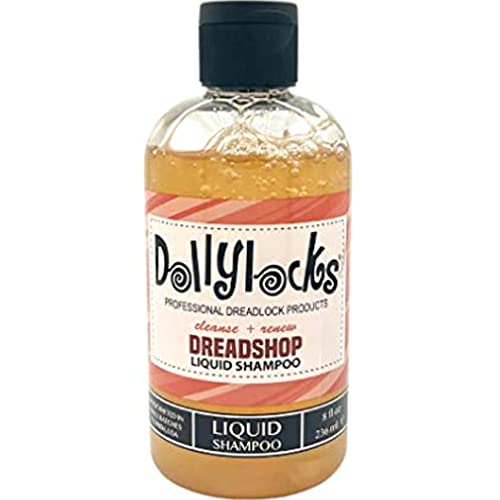 Clarifying Shampoo for Build Up - Detox Shampoo for Men and Women - Dreadlock Shampoo with Jojoba Oil & Rosemary Oil for Hair Growth - Anti Residue Shampoo for All Hair Types - Dreadshop 8oz
