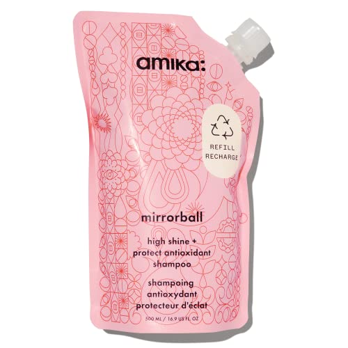amika Mirrorball High Shine + Protect Antioxidant Shampoo, 500ml