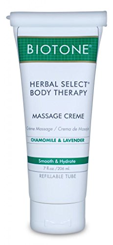 Biotone Herbal Select Massage Products Body Therapy Creme, 7 Ounce