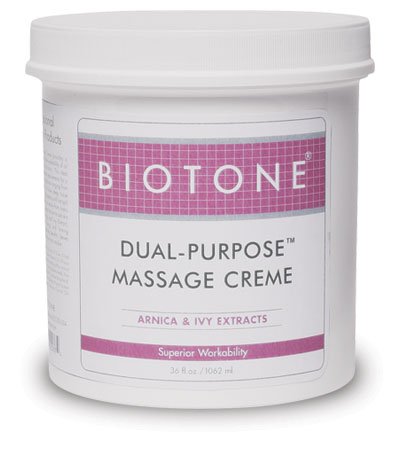 Biotone Dual-Purpose Massage Creme, 36 Ounce