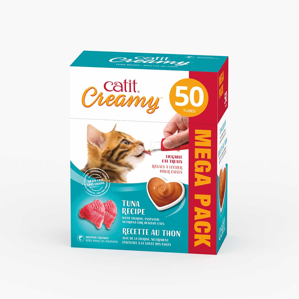 Catit Creamy Mega Packs - 50 x 15g tubes