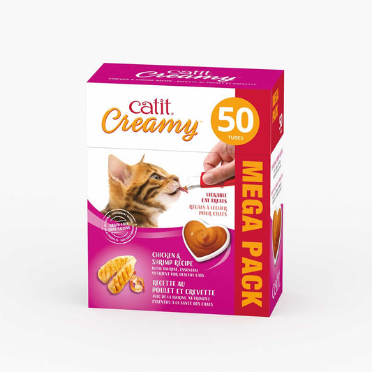 Catit Creamy Mega Packs - 50 x 15g tubes