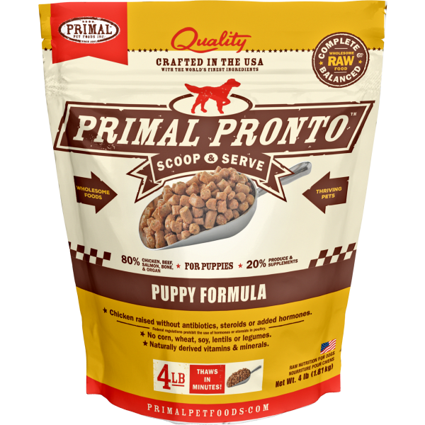 Primal Puppy Pronto