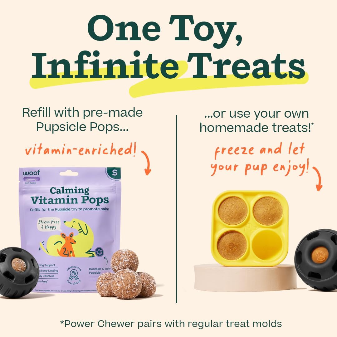 WOOF Pupsicle ‘Power Chewer’ Black