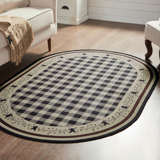 Pip Vinestar Indoor/Outdoor Oval Rug 4x6'