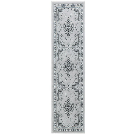 Soft Shag Rug for Bedroom Grey 86 x 21 Inches