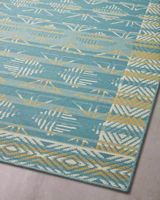 Ari Ocean/Gold Rug by Justina Blakeney® X Loloi