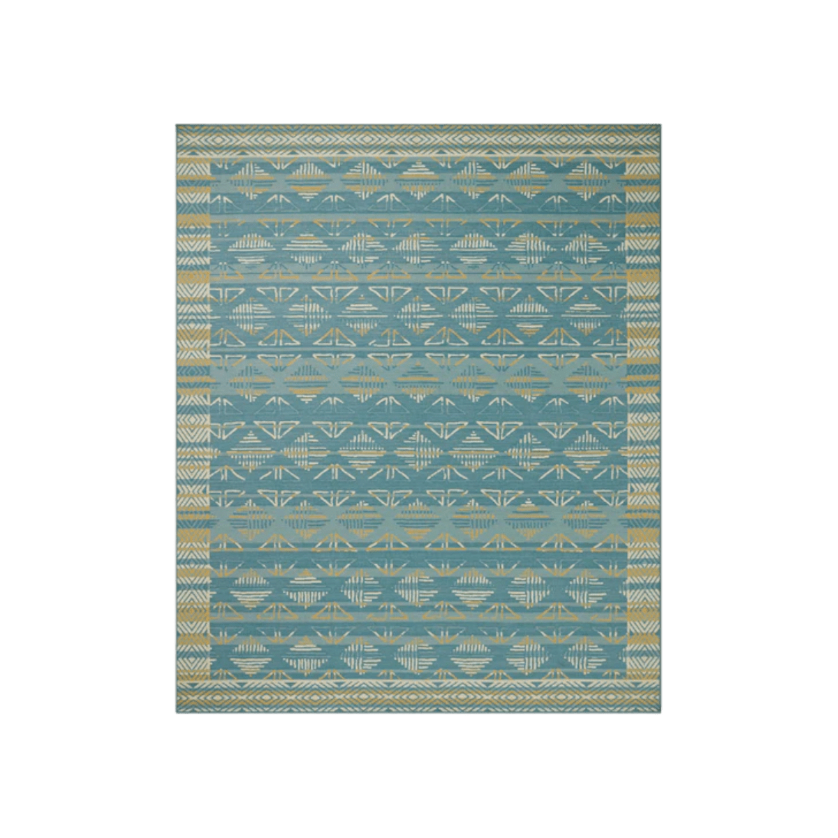 Ari Ocean/Gold Rug by Justina Blakeney® X Loloi