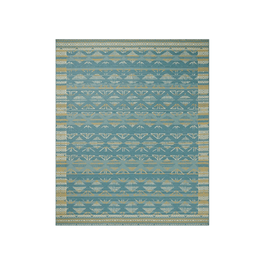 Ari Ocean/Gold Rug by Justina Blakeney® X Loloi
